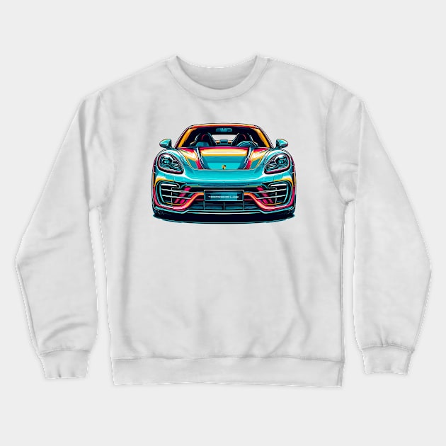 Porsche Panamera Crewneck Sweatshirt by Vehicles-Art